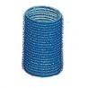 Bigodino adesivo 40mm blu 6pz
