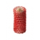 Bigodino rete 30mm/35mm rosso 12 pz